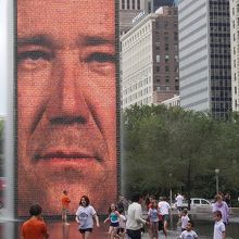 ミレニアムパークの噴水