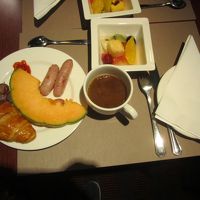 朝食　ウインナー美味しい