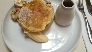 パンケーキはヘビー過ぎました。