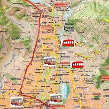 ポカラ西のサランコットと東のカフンダラ