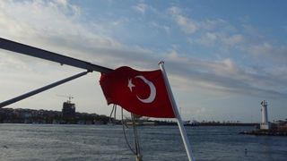 クルーズ船からの眺めは最高