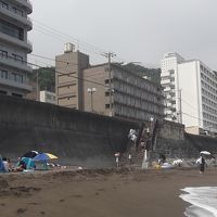 ホテル前はビーチです。