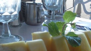 朝食を頂きました