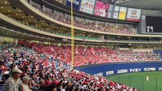 初めてこども連れの野球観戦