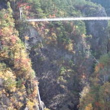 目がくらみ足がすくみ眺めです。