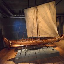 バイキング船模型