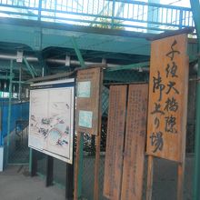 千住大橋際御登り場