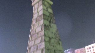 博多町屋寄進高灯篭　　広告塔の走り？