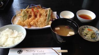 ちょっと量が少ないかな？