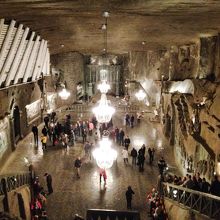 地下教会。写真で見るよりずっと素晴らしい