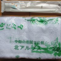 タオルと歯ブラシセット