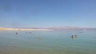 ミネラルビーチで死海を楽しむ