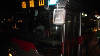 駅前から山頂へ乗り換えなし