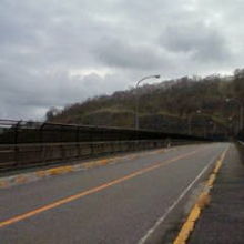 欄干を高くした橋、安全性が高まりました