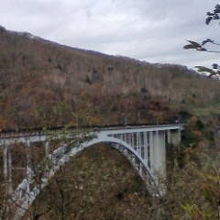 アーチ型の美しい橋