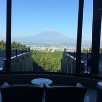ロビーからの富士山の眺め☆