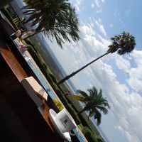 ラウンジからの眺望が最高です。