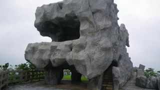 展望台が点在していました