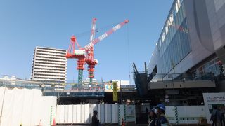 西口再開発も佳境