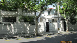 フランス租界の広元路は１９３０年代の老房子が残っているお屋敷街