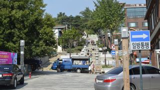 日本と中国の境界階段