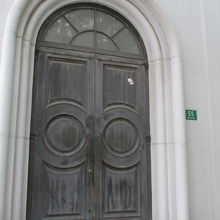 聖母大堂の入口。