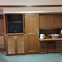 テレビと調度品