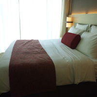 ベッド。よく眠れました。