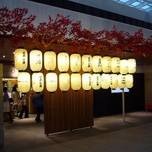 通路も凝っています