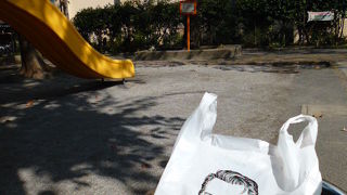 商店街でテイクアウト