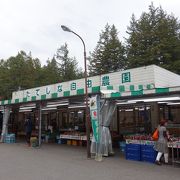 たてしな自由農園 (花蒔店)。ビーナスラインの店です。土地のものがとっても豊富。