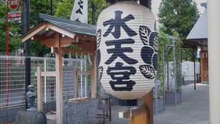 都心にある安産祈願宮