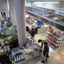 １Ｆのお土産物売り場