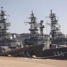 ほかの艦船も撮影可能でした。