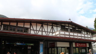 立山黒部アルペンルートの富山県側の出入口