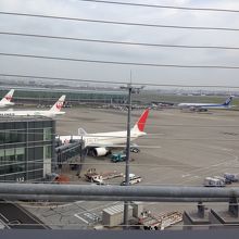 見晴しの良いデッキ