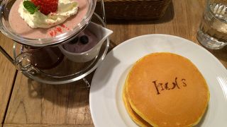 フワフワのパンケーキが食べたかったの…