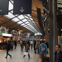 巨大な駅だよー