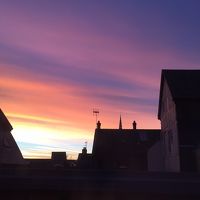 こんなキレイな日の出を見ちゃいました