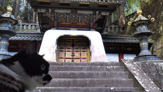 家光の墓所に通じる美しい門！