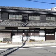 江戸時代に建てられた家です