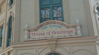 ディズニーから手紙を投函