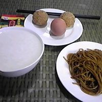 朝食（お茶漬けは自前）