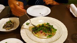 イタリアンレストランMON（モン）の夕食