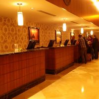 レセプションも広い