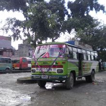 サランコット行きバス
