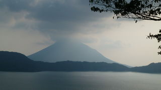 開聞岳がきれいに見えます！