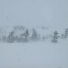 その日の天候。よく出発したね。