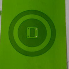 これを機械の2番にタッチ