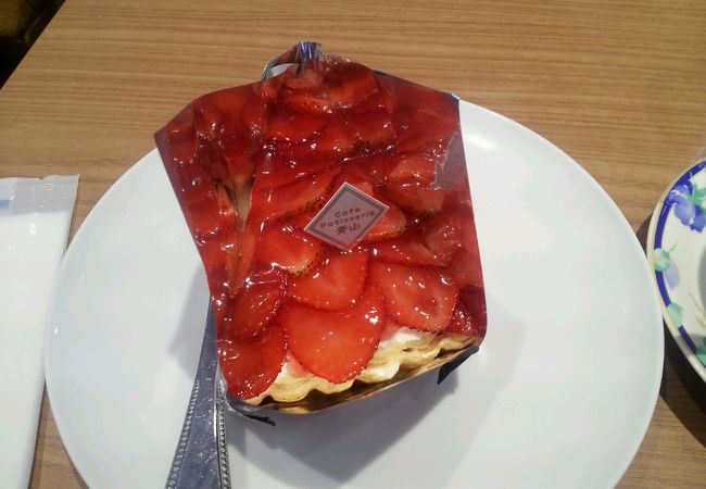 ケーキがおいしい！